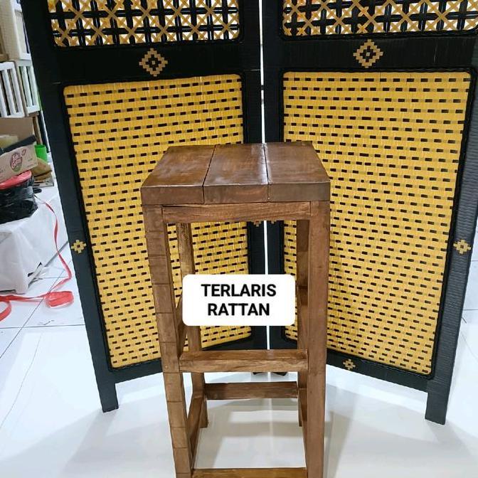 Kursi Cafe Tinggi 75cm Kursi Mini Bar Kursi Bangku Kayu Aesthetic Murah Furniture Chairs murah