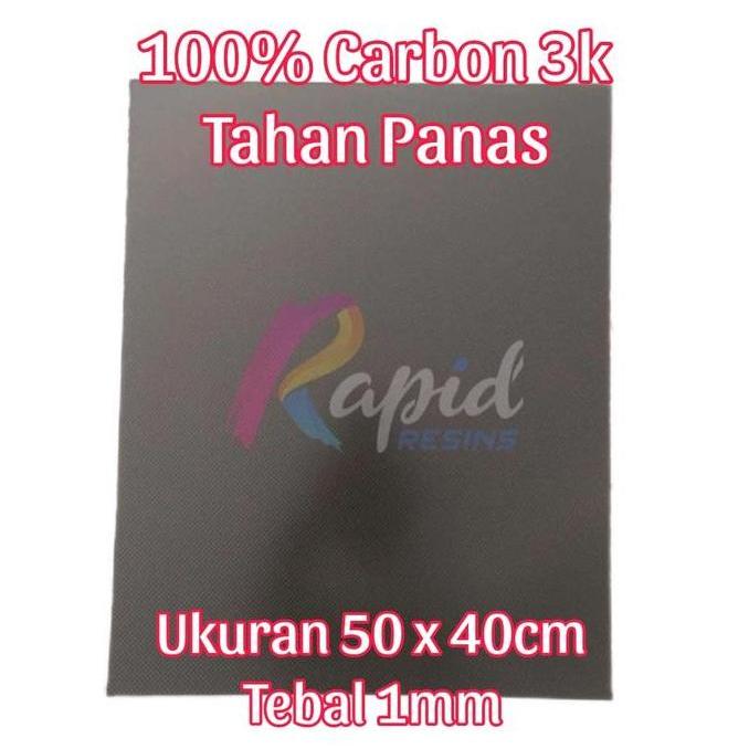 Pelat Serat Karbon Lembaran Carbon Fiber Sheet 1Mm Plat Best Seller