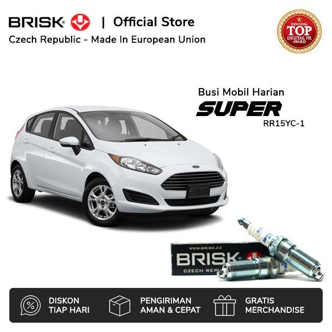 Busi Mobil Ford Fiesta Non Ecoboost Brisk Super Rr15Yc-1 Asli