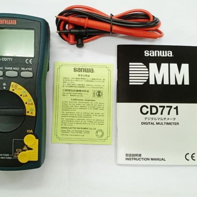 BEBAS ONGKIR - Digital multimeter Sanwa CD 771 / Sanwa multimeter digital
