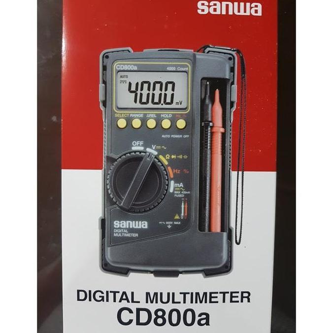 Digital Multimeter SANWA CD800a Sanwa Multimeter Digital CD 800a
