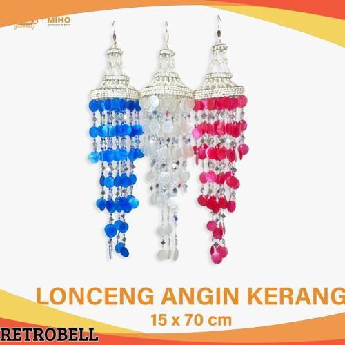 GROSIR Lonceng Angin Kerang - Wind Chime - Kerang Gantungan - Kerang Kap Lampu - Kerang Dekorasi - K