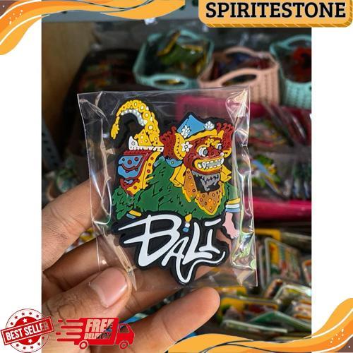 COD Magnet Karet Tradisi Bali - Magnet Karet Barong Bali - Magnet Pulau Bali - Magnet Kulkas Bali - 