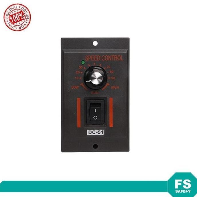 PROMO DISKON - Speed Control DC 51 220V DC 180V 220V Output Controller Switch