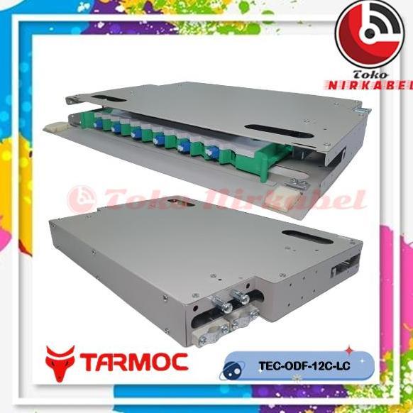 Fiber Optic ODF/OTB 12 Core LC Lengkap Rackmount | ODF 12C LC