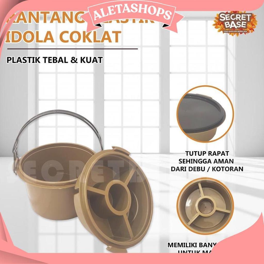 Rantang Hajatan Bulat - Rantang Susun Plastik / Tempat Makan / Bekal / Timba Hajatan Best Seller