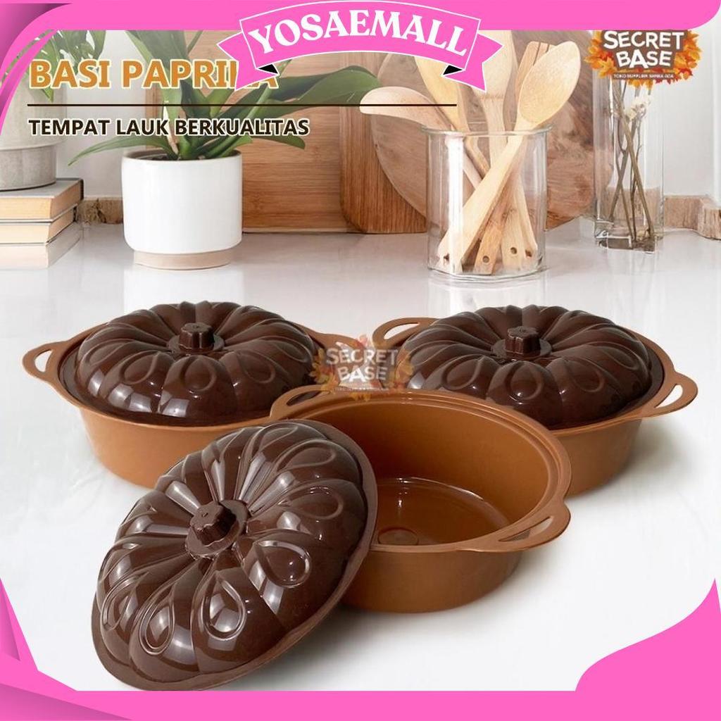 Basi Paprika - Tempat Lauk Prasmanan / Perabot Serba 2000 / Wadah / Tempat Saji Makanan Ori