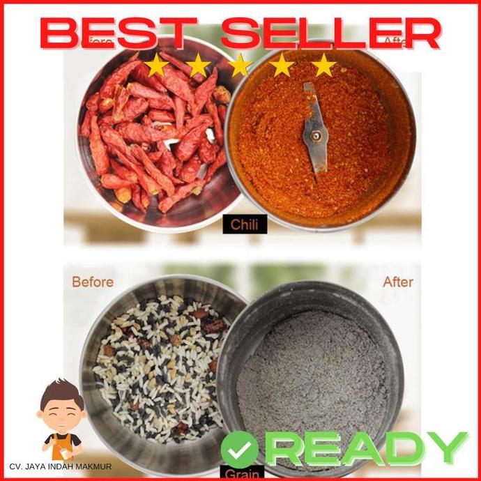 Electric Coffee Grinder Mesin Giling Bubuk Kopi Penggiling Kopi 150W