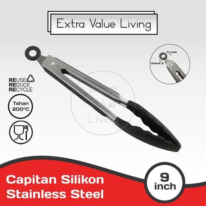 YUTAMI Capitan Makanan Tahan Panas Capitan Gorengan Penjepit