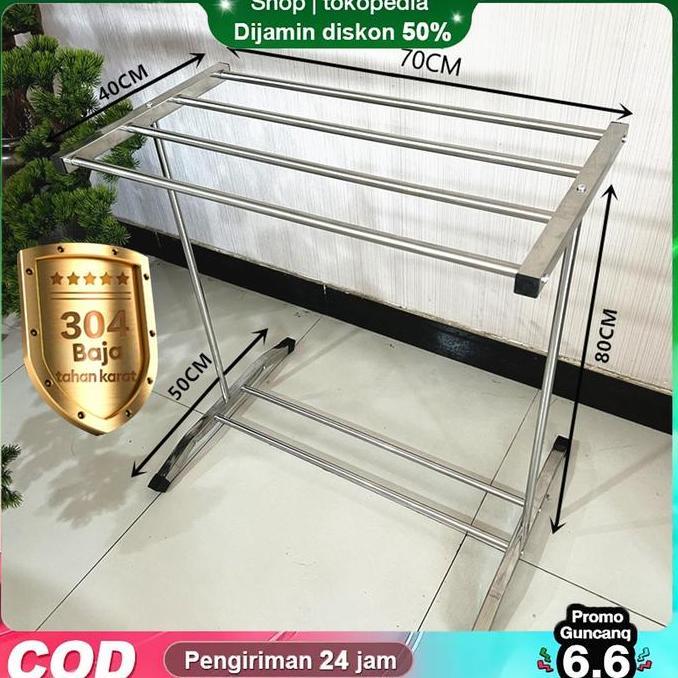 Jemuran Handuk/Rak Handuk Kuat Kokoh/Jemuran Handuk Stainless/Jemuran Handuk Minimalis/Rak Pengering