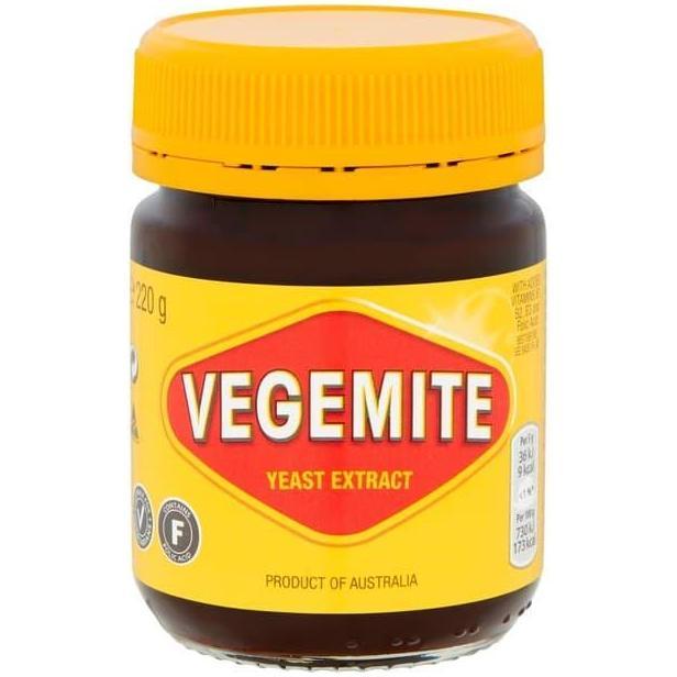 Kraft Vegemite 220gr Breakfast Spread Selai Jam Import