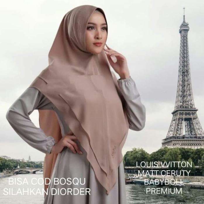 HIJAB INSTAN CERUTY 2 LAYER/KHIMAR 2 LAYER PET JUMBO XL/BERGO 2 LYER PET CERUTY/KHIMAR LV