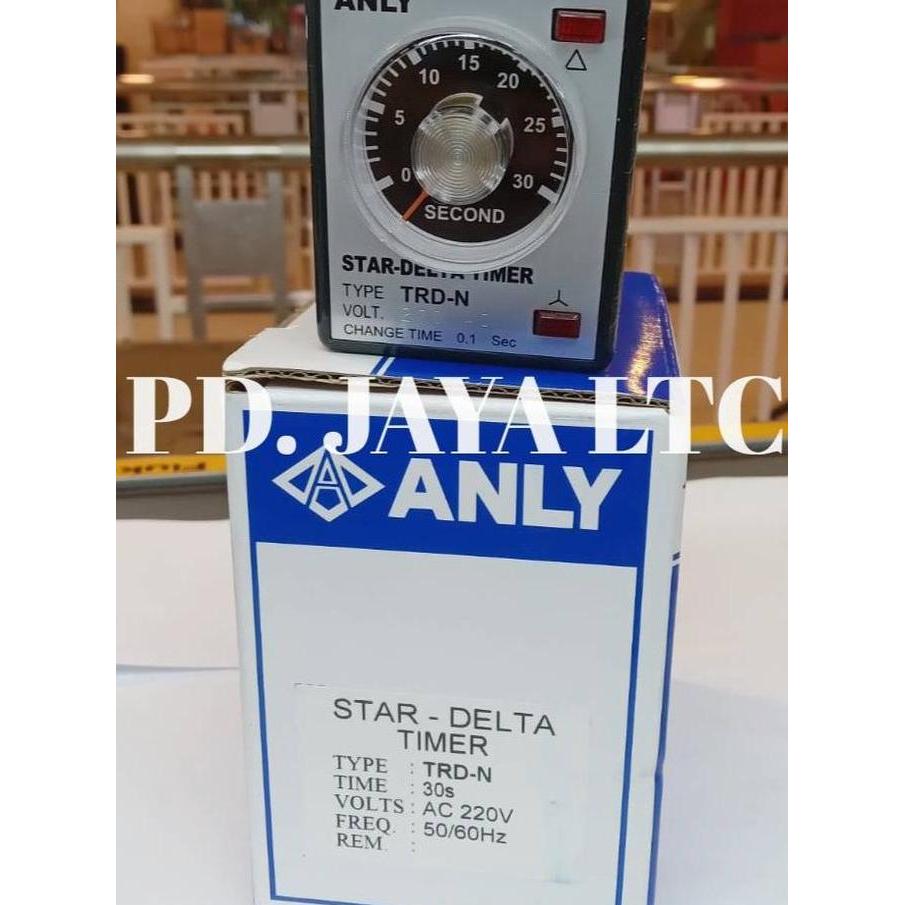 Promo Anly Star Delta Timer TRD-N 110V/220V/380V COD