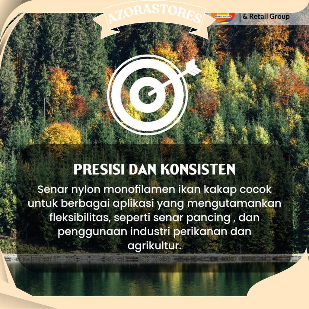 Senar Cap Ikan Kakap  Ukuran 3000 (120)  Per Roll /Tali Senar Pancing / Senar Layangan Promo