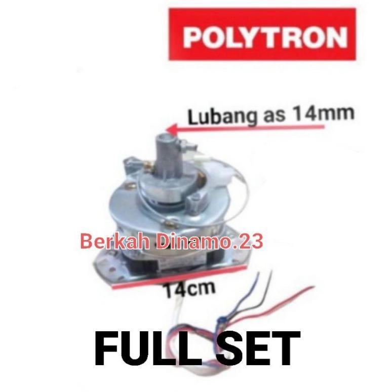 Motor / Dinamo Spin Pengering Mesin Cuci POLYTRON PWM 8556 PWM 8567 PWM 8070 PWM 8366 PWM 8368 PWM 8