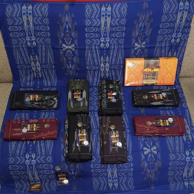 DB69>> sarung atlas idaman kembang motif BHS sgs swl sji sge