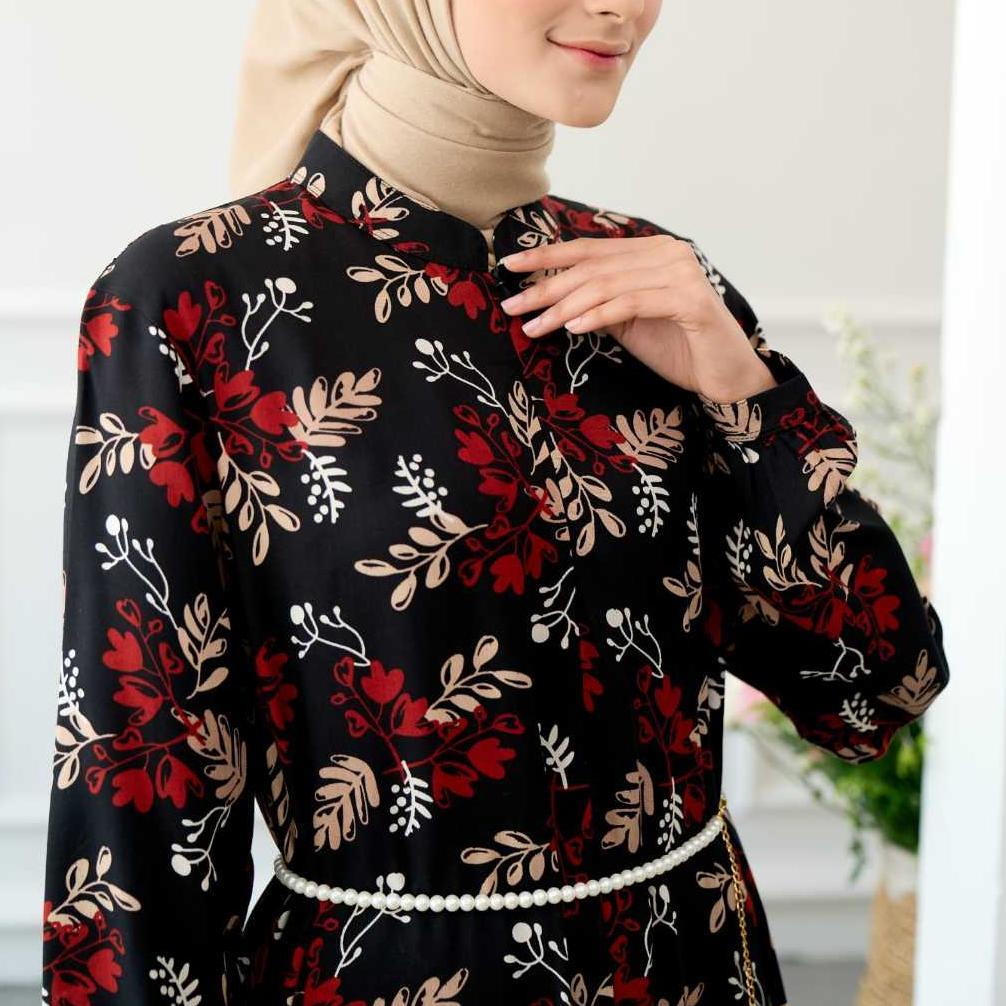Gamis Dress Wanita Muslim Busui Homedress Kamari KVG Modesty