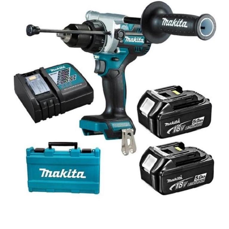 LIBARDIRT Mesin Bor Baterai Cordless Drill Brusless Makita 18V DDF486