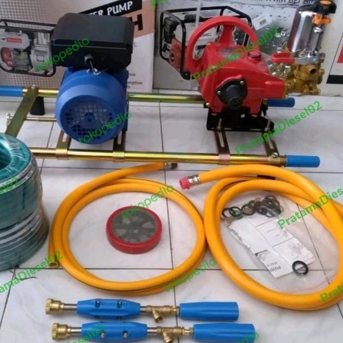 LOLOPECHKA Steam Dinamo Listrik Cuci Motor Mobil