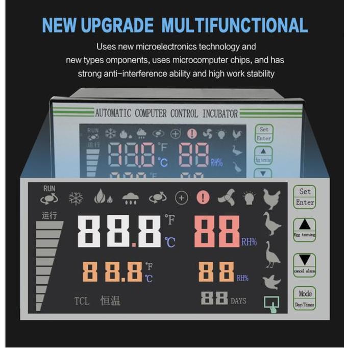 LIBARDIRT- XM-18S XM18S Egg Incubator Temperature Thermostat Humidity Controller