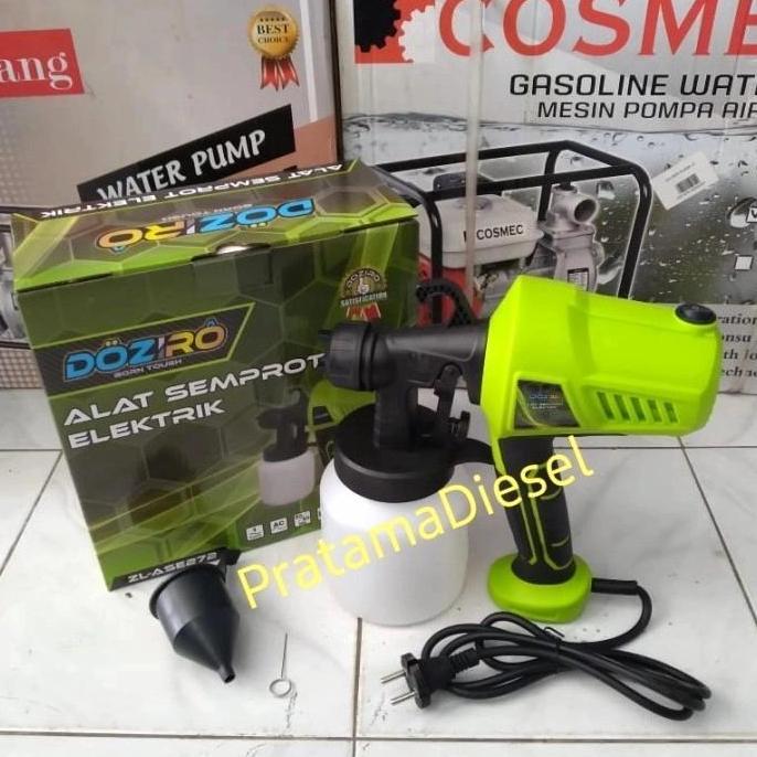 LOLOPECHKA Spray gun listrik Doziro ZESG-003/ Alat semprotan cat listrik Doziro