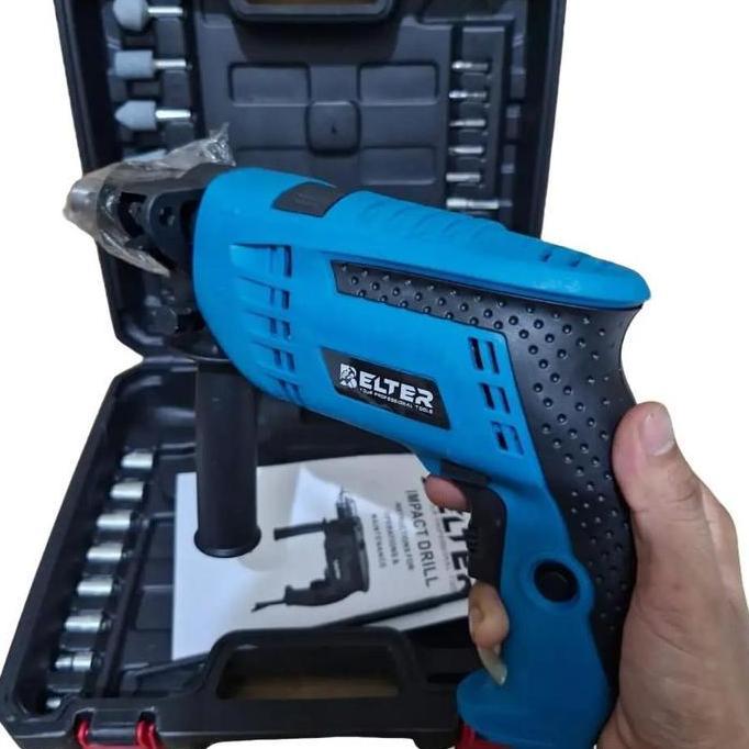 KAHONO Mesin Bor 13 MM Set Koper Impact Drill 13 MM Belter Original Bergaransi Resmi