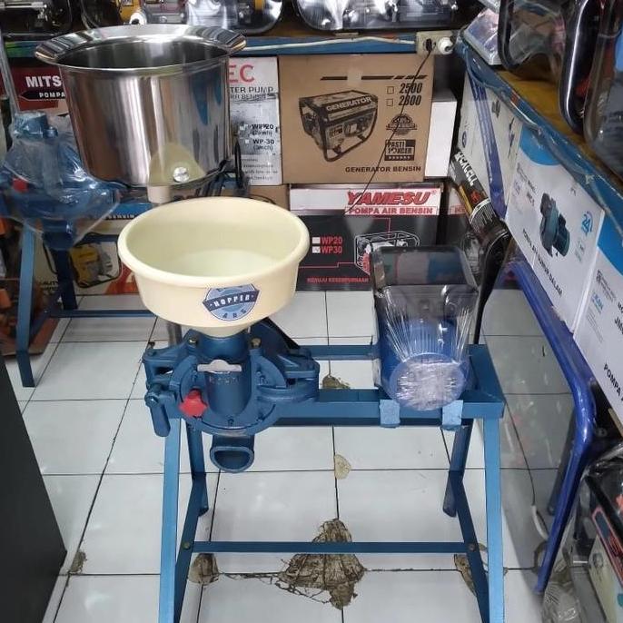 LOLOPECHKA Mesin gilingan tahu/tempe+Dinamo 1hp/pk