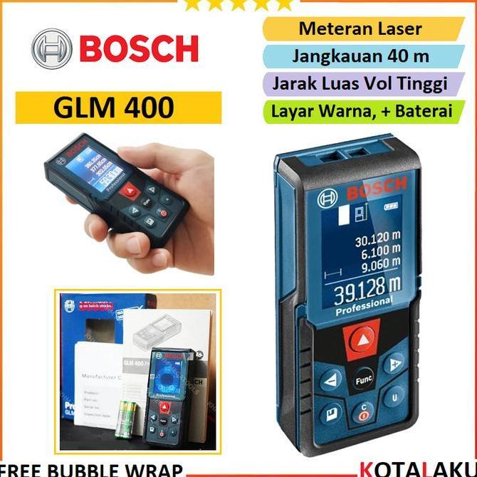 SHANKS- Meteran Laser Digital Rangefinder Distance Meter Bosch GLM400 GLM 400