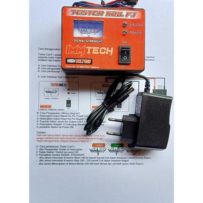 MI-GUSTASTU Alat Test Coil Sepeda Motor Injeksi