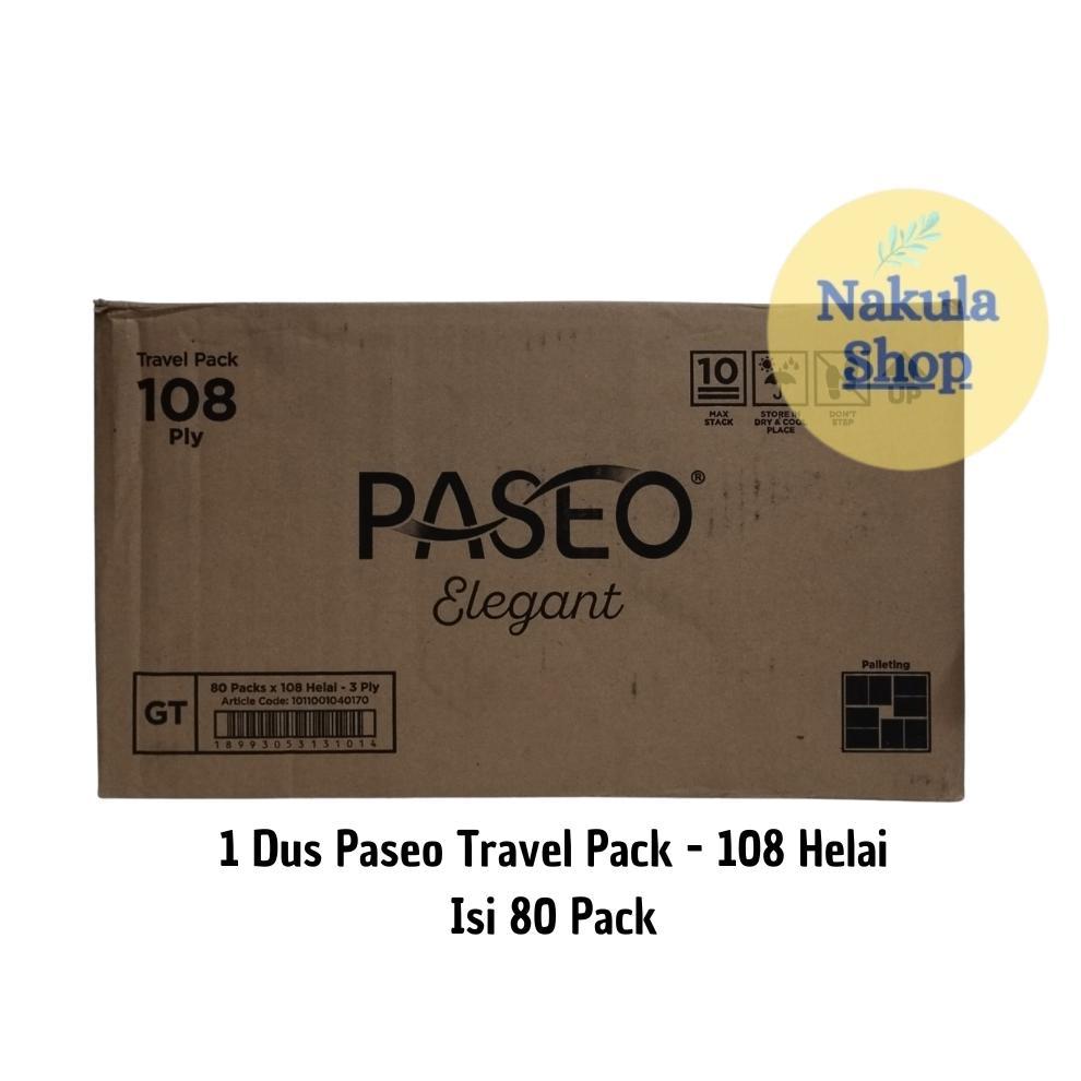 GROSIR 1 DUS Tissue Paseo Smart Travel Pack 50 Sheet Ekonomis Kebersihan