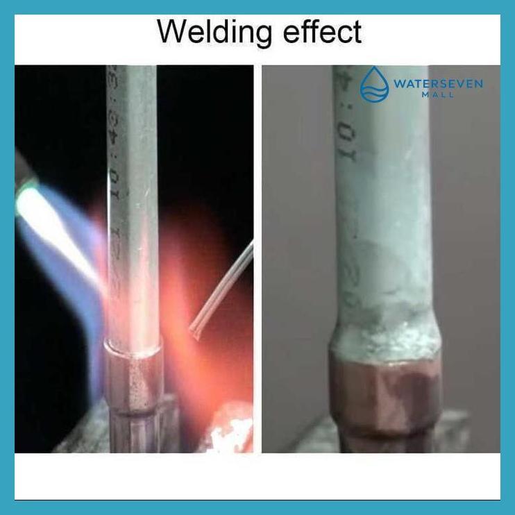 ( ORIGINAL  ) KAWAT LAS ALUMINIUM ELECTRODE SUHU RENDAH 500MM PACKING AMAN