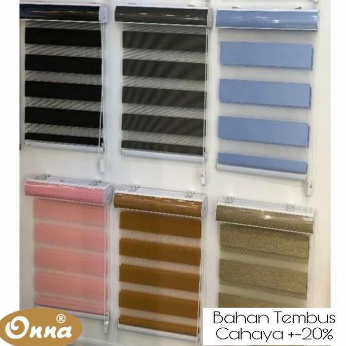 ONNA / RAINBOWBLINDS / TIRAI MODERN /JENDELA TIRAI / ZEBRA BLIND