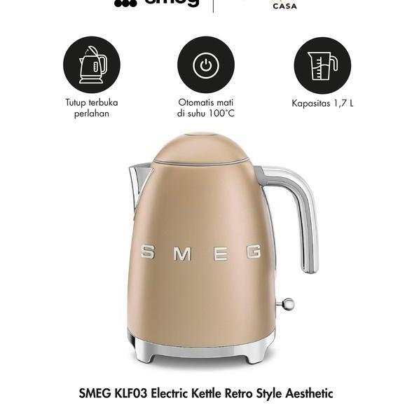 Smeg Klf03 Kettle 50S Retro Style Aesthetic