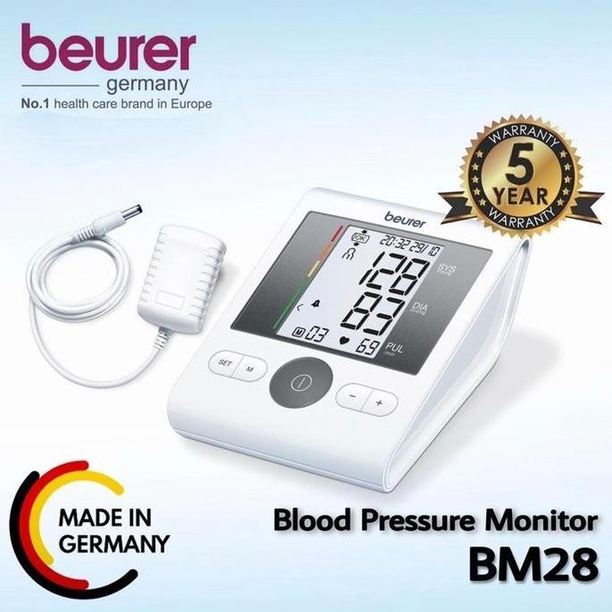 Tensimeter Digital Bm-28 / Bm28 Free + Adaptor Beurer / Tensimeter