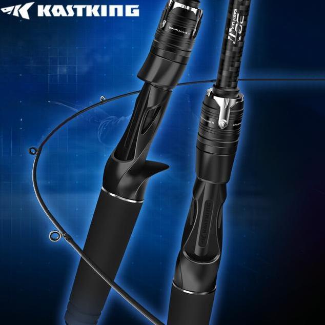 Kastking Spartacus Ii Joran Pancing Rod 1.98M Spinning Baitcasting Lure Rod 2 Sections Umpan Lure