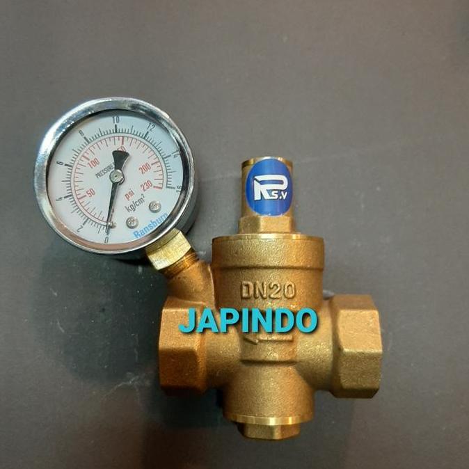 Pressure Reducing Valve/ Pressure Regulator Water 3/4 Inchi