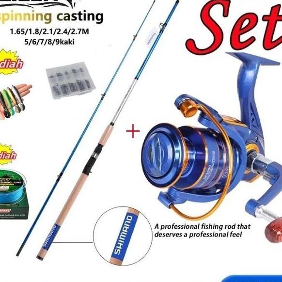 Shimano Tersedia Joran Pancing Full Set Joran Pancing Full Set 1.8M2.1M2.4M3M Joran Pancing Dengan U