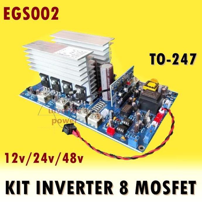 TERMURAH - Egs002 Low frequensi kit inverter 1.000watt 1000w