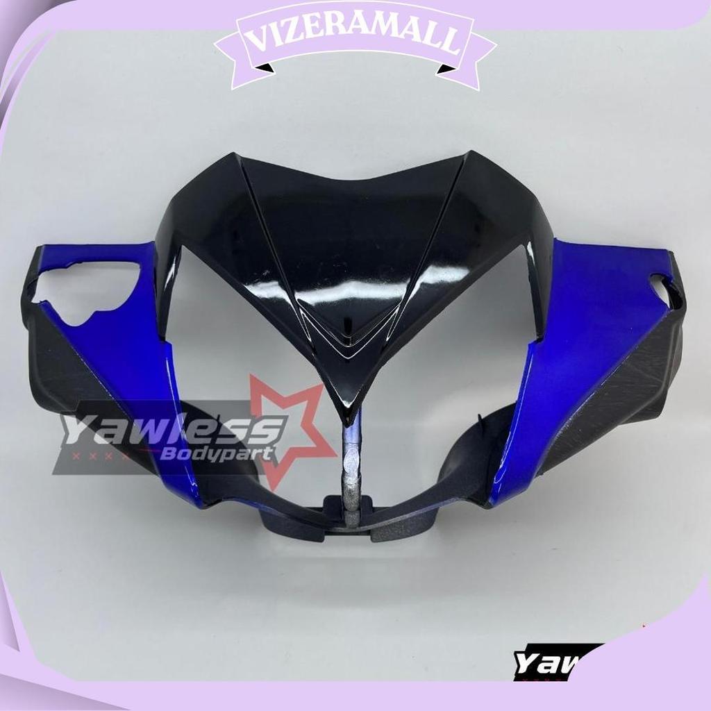 Batok Kepala Supra X 125 Batman Warna Biru + Reflektor Supra X 125 / Batok Lampu Supra X 125 Ori