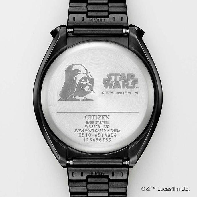 Citizen Bullhead Tsuno Chronograph AN3669-52E DARTH VADER Record Label