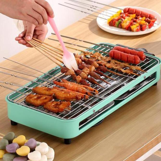 PANGGANGAN LISTRIK / KOMPOR PANGGANG LISTRIK / ALAT PANGGANGAN BBQ / GRILL PAN ANTI KARAT / ALAT BBQ
