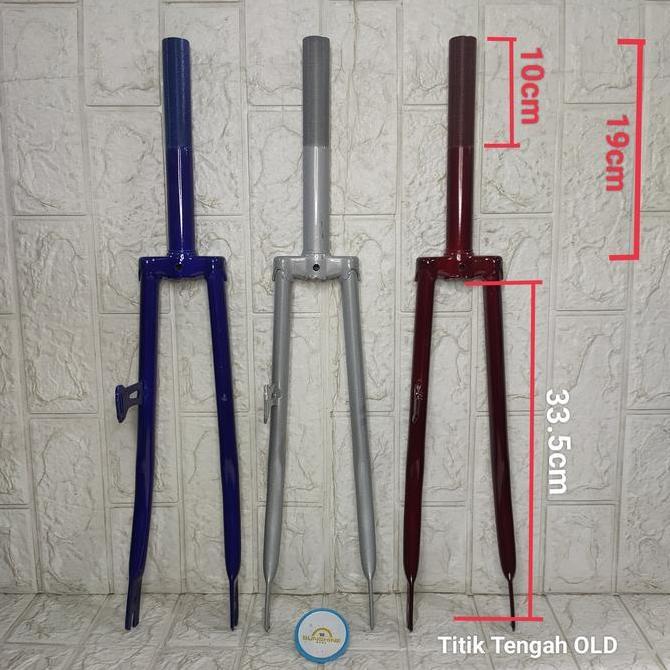 Promo Fork Garpu Sepeda 24 Mini Ctb City Bike Steertube Drat Ulir Standard 25.4Mm Cod