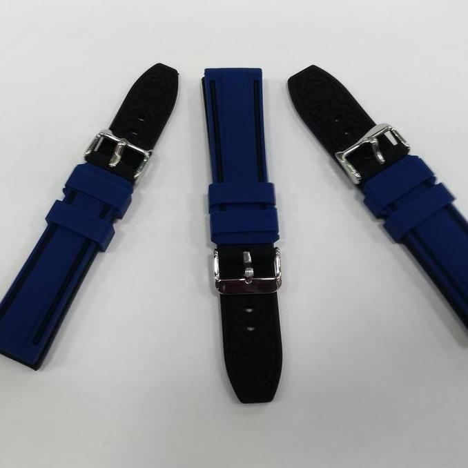 Strap Silicone Rubber untuk Seiko Orient AC Expedition Fossil C Force