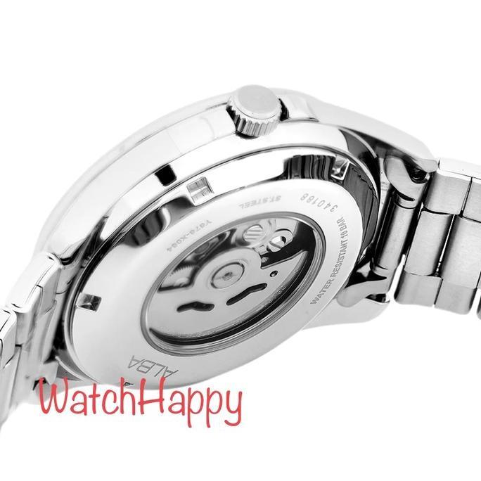 ALBA AU4031X1 BLACK SEE-THROUGH DIAL MEN AU4031 AUTOMATIC 100%ORIGINAL