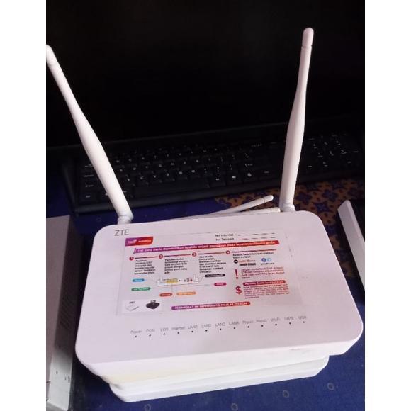 ZTE F609 V3 GPON ONT Bekas Berkualitas Second Diamond Router Wifi