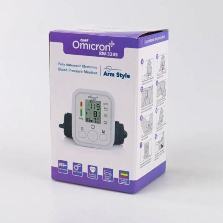OMICRON TENSI DARAH DIGITAL ALAT UKUR TEKANAN DARAH dan jantung/ tensimeter digital tensi darah digi