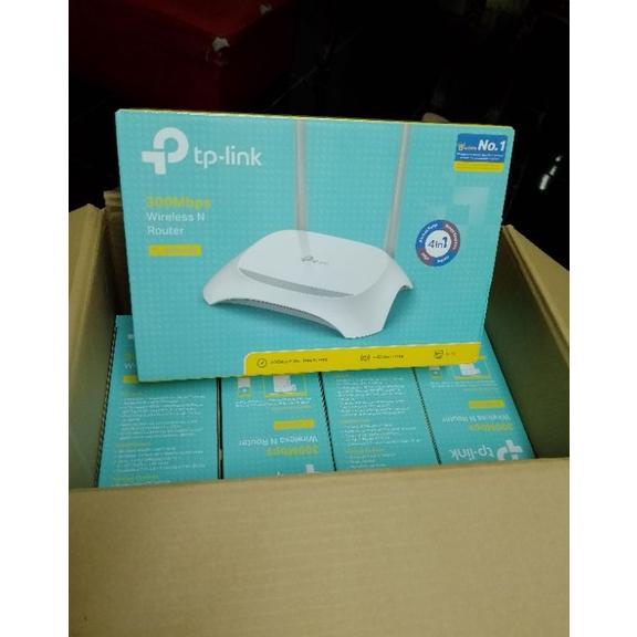 Tplink Wr840n Second Dan Adaptor Lengkap Router Wifi