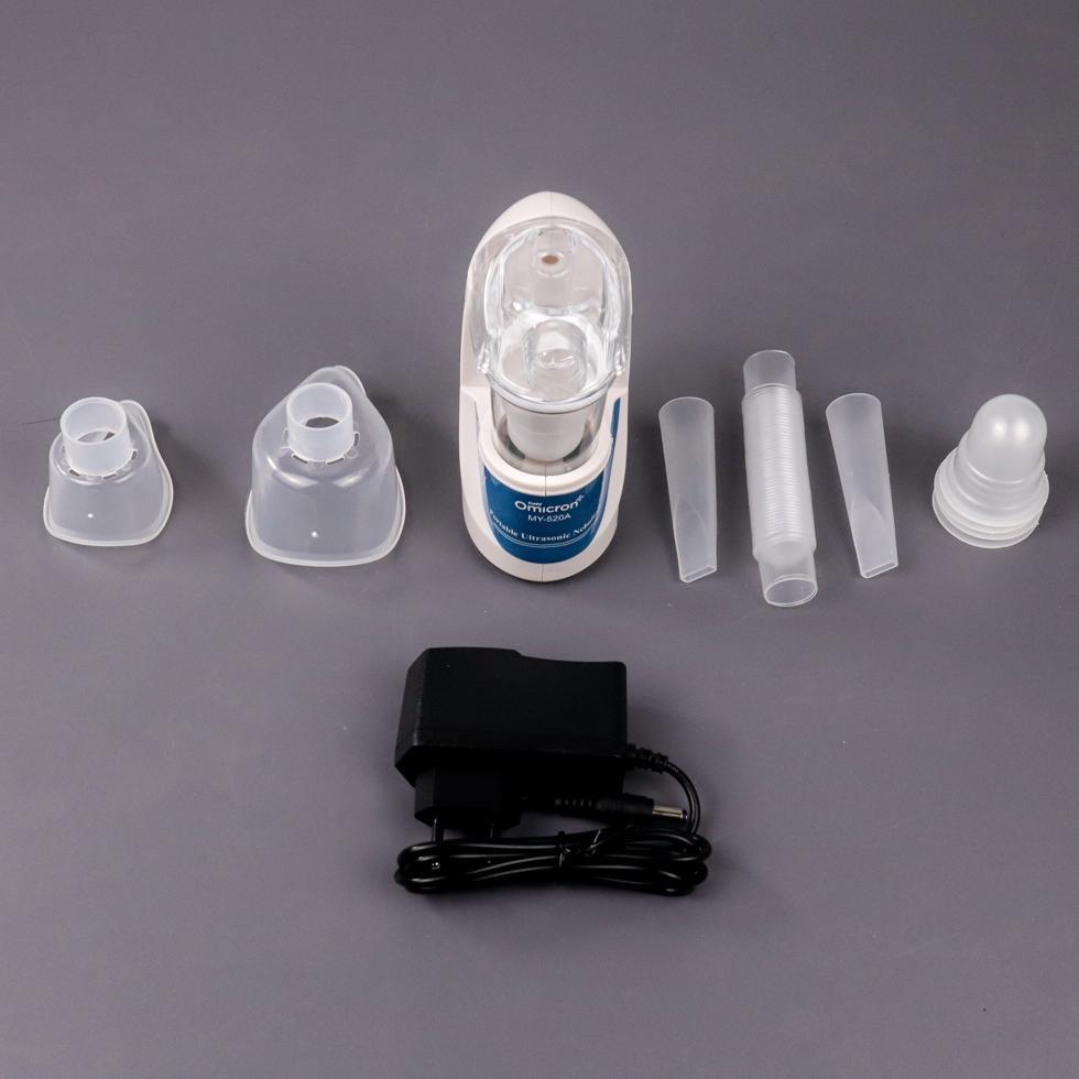 Inhaler Nebulizer Anak Lansia Alat kesehatan Terapi Pernafasan Ultrasonic / Nebulizer Omicron MESH P