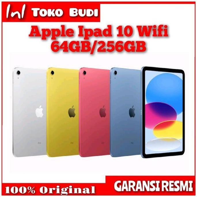 Apple Ipad 10 ( 64Gb / 256Gb ) Garansi Resmi Ibox