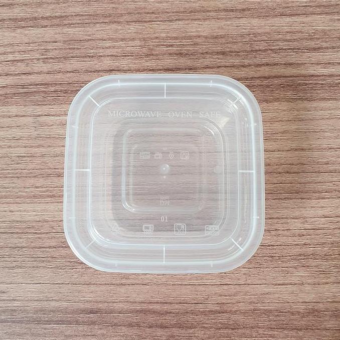 Kotak Plastik 500ml Thinwall sq Persegi Square 500 ml box DM